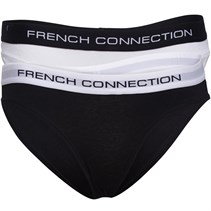 Ladies French Connection Racer Jersey Bralette And Brief Set Sizes from 8 to 16