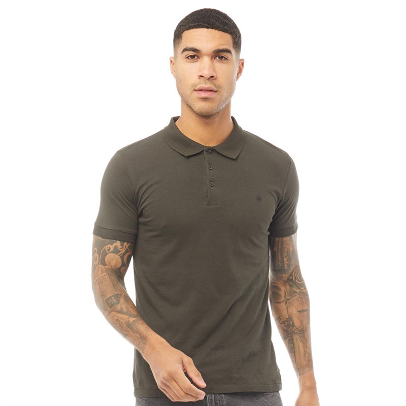 French Connection Mens J Organic Polo Dark Green
