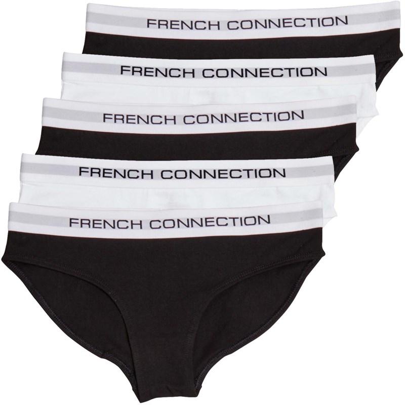 Lot De 6 Culottes Femme Coton - 95% Coton 5% élasthanne - Taille Mi-basse Confortable