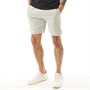 French Connection Heren Jersey shorts Gemeleerd Lichtgrijs