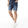 French Connection Mens Denim 2 Shorts IND07- Mid Wash