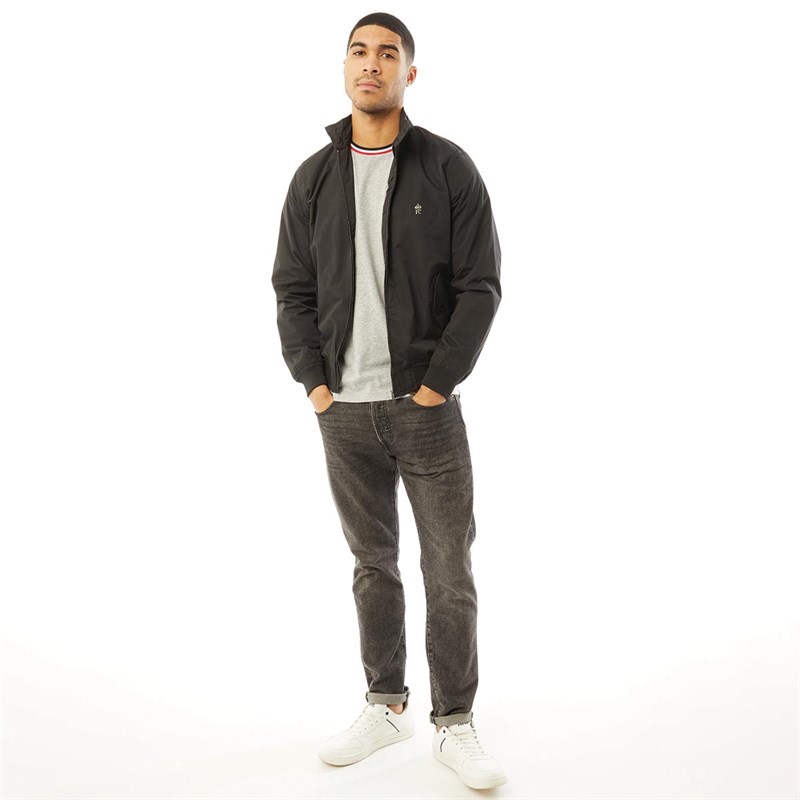 French Connection Herre Harrington Harrington jakker Mørk Trækulsgrå
