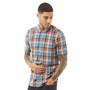 French Connection Chemises à Manches Courtes Checked Homme Carreaux Multicolore