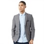 French Connection Heren Herringbone Colberts Grijs