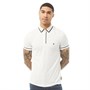 French Connection Polos à manches courtes Piping Homme Blanc