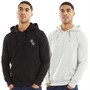 French Connection Heren Script O/Head Hoodies Multi