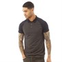 French Connection Heren Raglan Polo’s met korte mouwen Antraciet