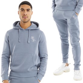 Buy French Connection Mens Script Tracksuit Light Blue White