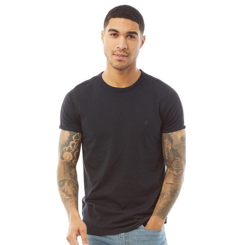 French Connection Herre T-shirts Marineblå