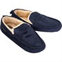 French Connection Pantoufles Moccasin 2 Homme Bleu Marine