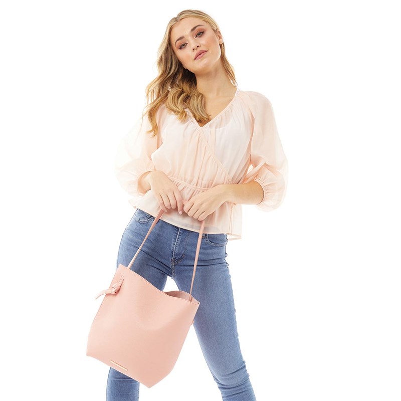French Connection Damen Slouchy Handtaschen Rosa