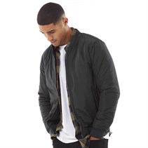 French Connection Mens Baseball Wad Tech Jacket Marine