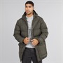 French Connection Mens Parka Row Jacket Khaki
