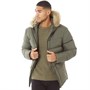 French Connection Parkas Row Homme Kaki