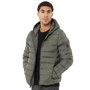 French Connection Mens Row 2 Hooded Jacket Khaki