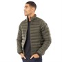 French Connection Mens Row 3 Funnel Superlight Jacket Khaki