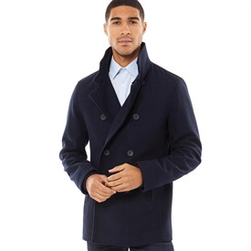 French connection pea coat mens on sale