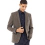 French Connection Blazer Tweed Homme Marron