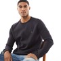 French Connection Pull à Col Ras-du-Cou FC Homme Bleu Marine