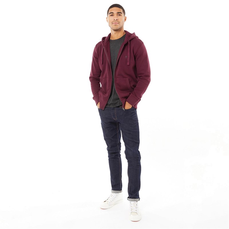 French Connection Mens FC Zip Hoodie Chateaux/Marine