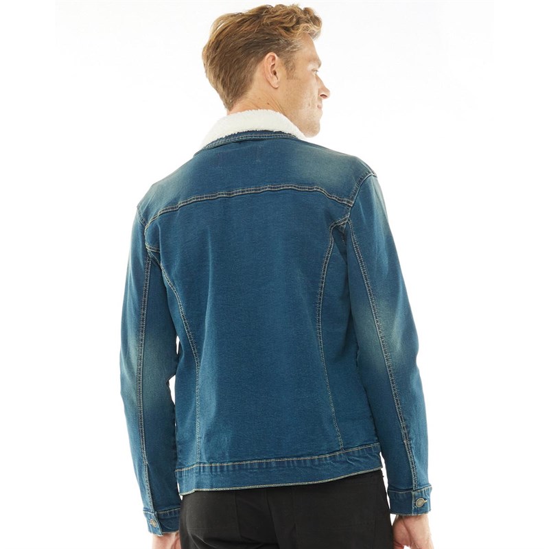 Buy French Connection Mens Denim Lined Jacket Vintage