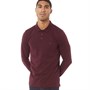 French Connection Polos à manches longues J Homme Bordeaux