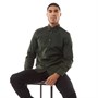 French Connection Chemises à Manches Longues Oxford Homme Vert Foncé