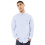 French Connection Chemises à Manches Longues Homme Bleu