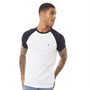 French Connection T-Shirts Raglan Homme Blanc
