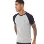 French Connection T-Shirts Raglan Homme Gris Chiné