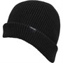 French Connection Mens Cash Knit Hat Black