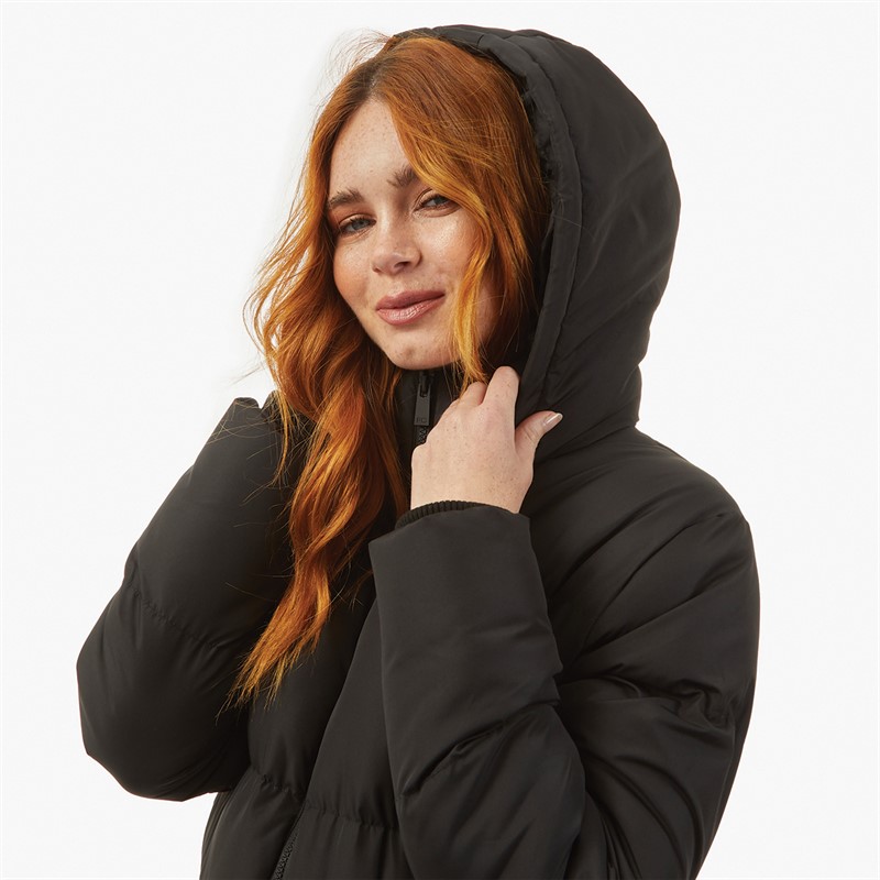 French connection women's hooded down puffer jacket cheap