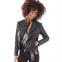 French Connection Womens PU Jacket Black
