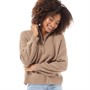 French Connection Womens Zip Jumper Camel