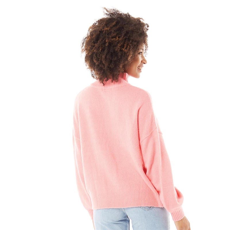 French Connection Womens Zip Jumper Dusty