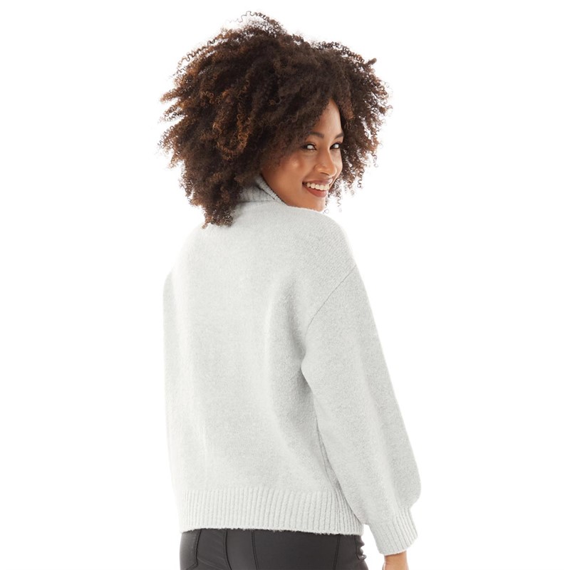 Grey marl jumper womens on sale