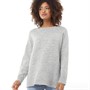 French Connection Womens Crew Neck Jumper Mid Grey Mel