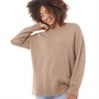 French Connection Womens Crew Neck Jumper Camel