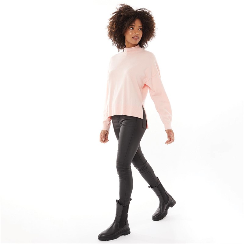 Buy French Connection Womens Turtle Neck Jumper Soft Pink