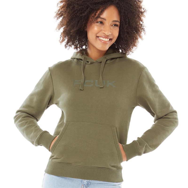 Buy French Connection Womens Hoodie Tarmac