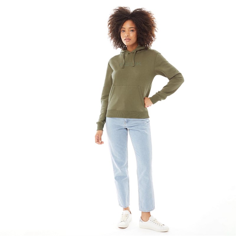 French Connection Womens Hoodie Tarmac