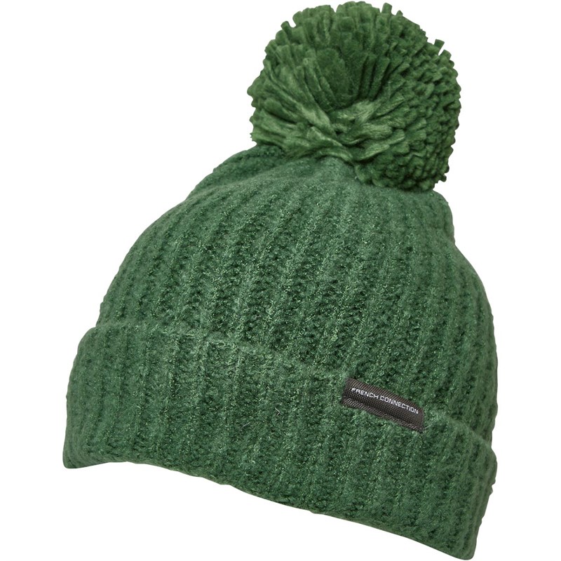 French Connection Bonnets Femme Vert