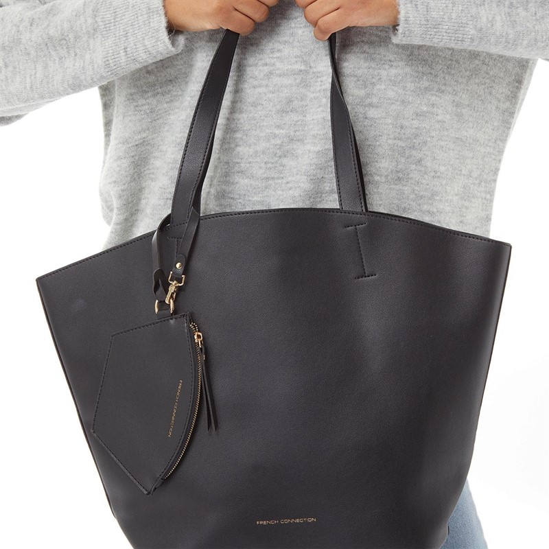 French Connection Damen Tragetaschen Schwarz