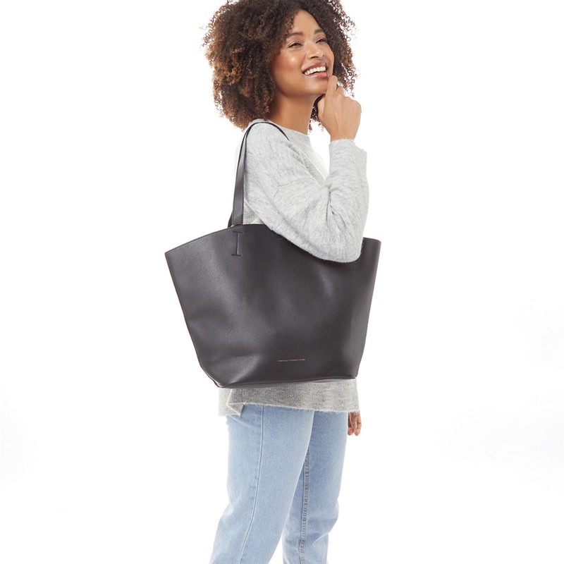 French Connection Damen Tragetaschen Schwarz