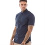 French Connection Herre Design Skjorter med korte ærmer Mørk Marineblå