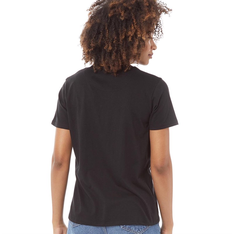 French Connection Womens FCUK It T-Shirt Black/White