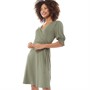 French Connection Damen Wrap Kleider Khaki