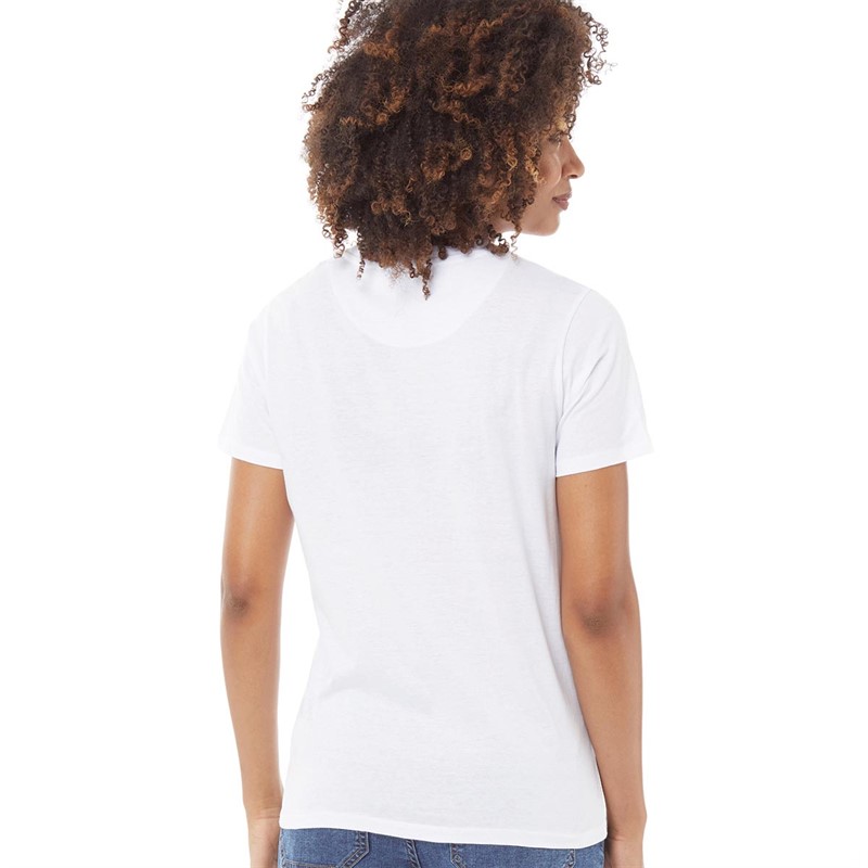French Connection Womens Bonjour T-Shirt White