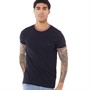 French Connection T-Shirts Three Ringer Homme Bleu Marine Foncé