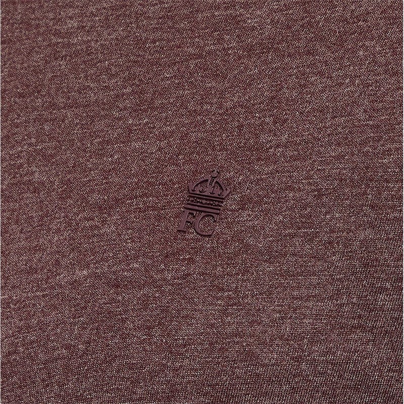 French Connection Mens Three Pack Crew T-Shirts Multi 5 - Chateaux Melange/Light Khaki/White
